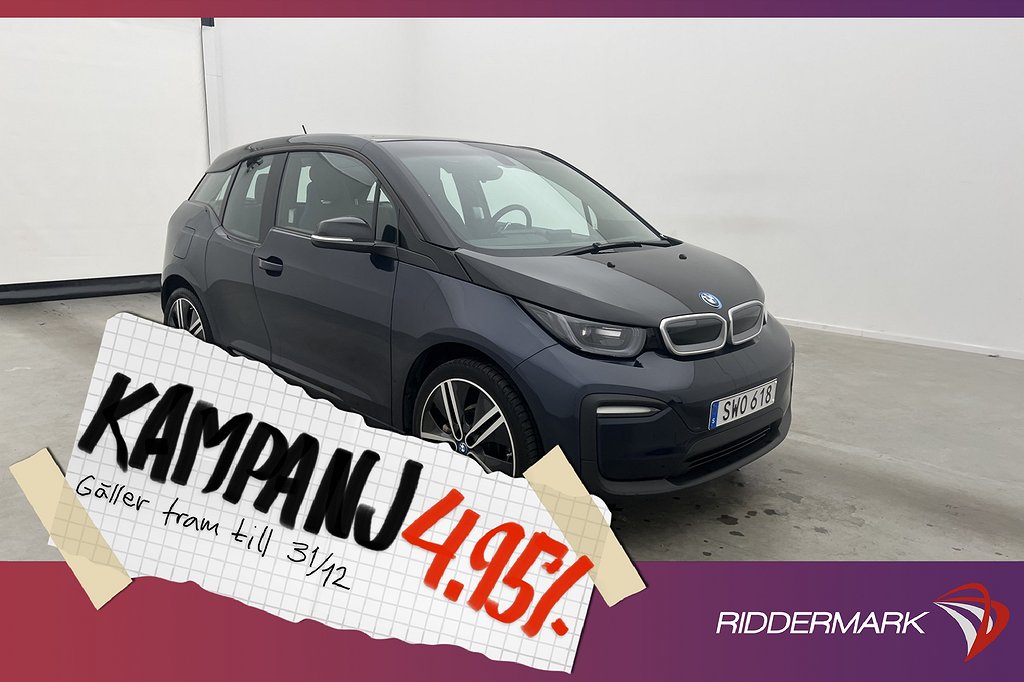 BMW i3 120 Ah 170hk Comfort Advanced Panora 4,95% Ränta