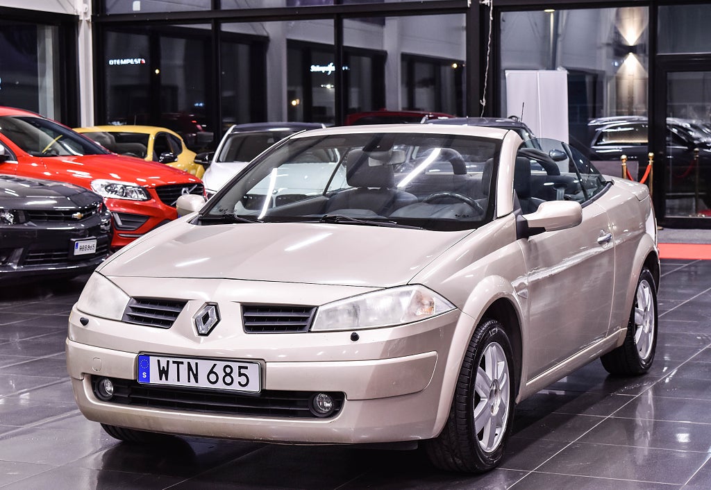 Renault Mégane Coupé-Cabriolet 1.6 Euro 4|Lågmilare|Kamrem bytt