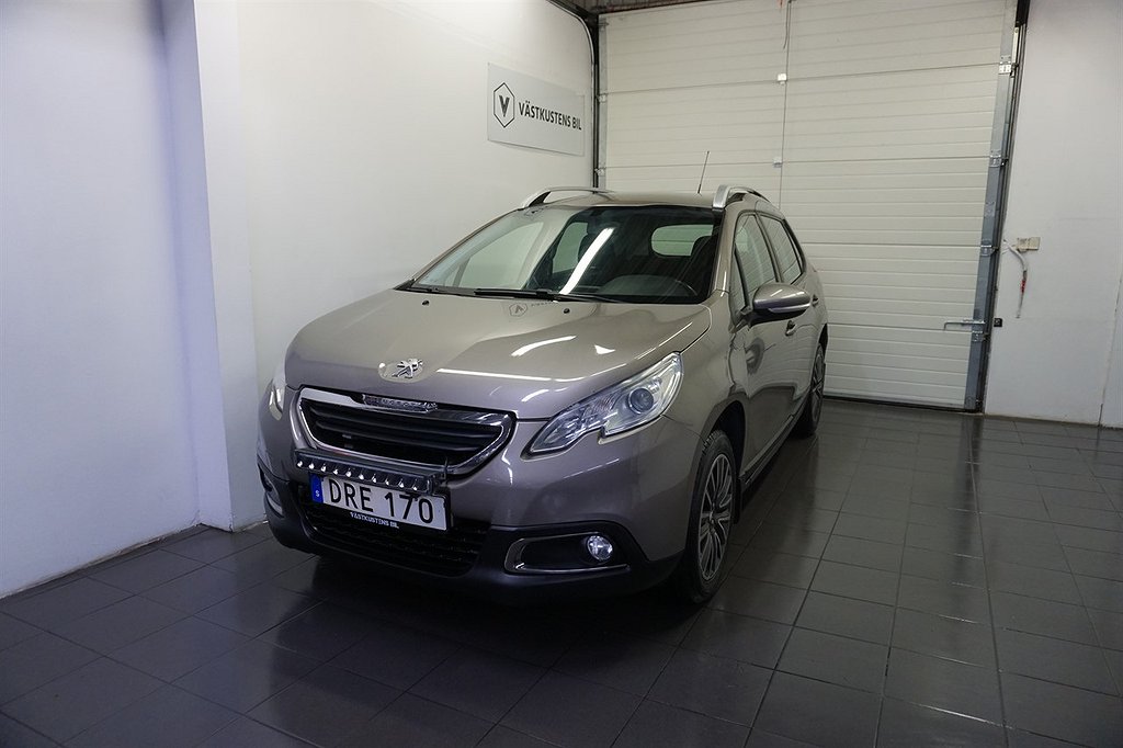 Peugeot 2008 1.2 VTi Manuell, Drag, BT, PDC 82hk