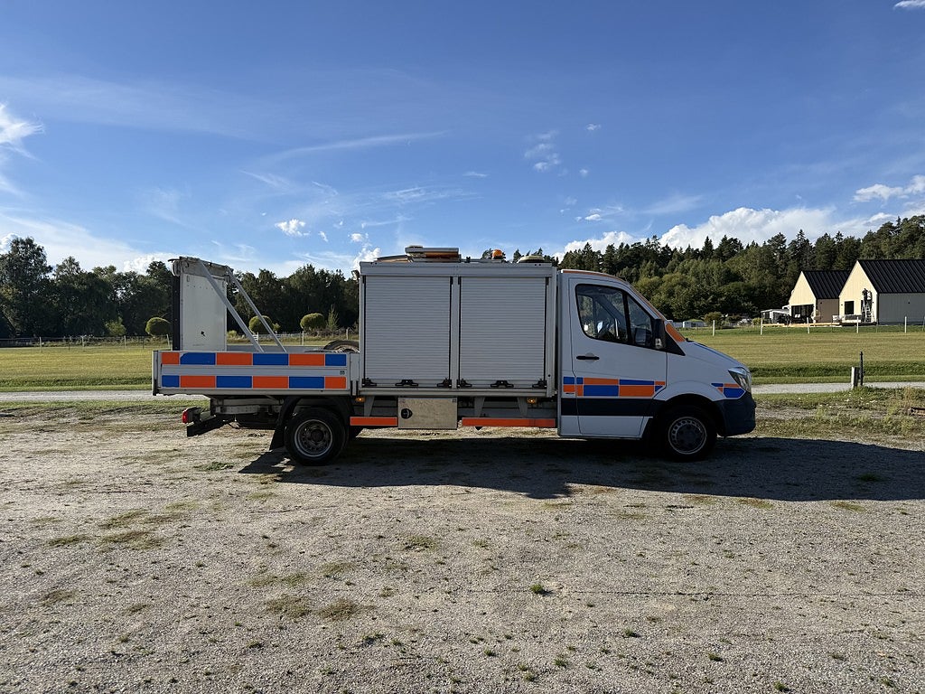 Mercedes-Benz Sprinter 516 TMA, Servicebil, Lågmilad, E6
