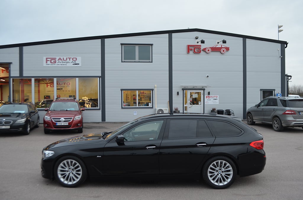 BMW 520d Touring 190 hk Steptronic Sportline Navi Kamera Euro 6