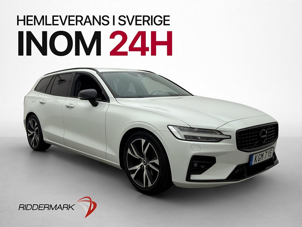 Volvo V60 D3 R-Design VOC Värmare Kamera Elstol CarPlay Navi
