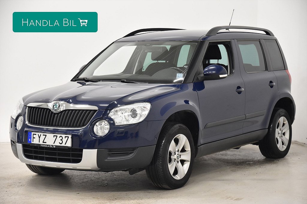 Skoda Yeti 2.0 TDI 4x4 Drag D-Värm Navi Ny-Serv 110hk