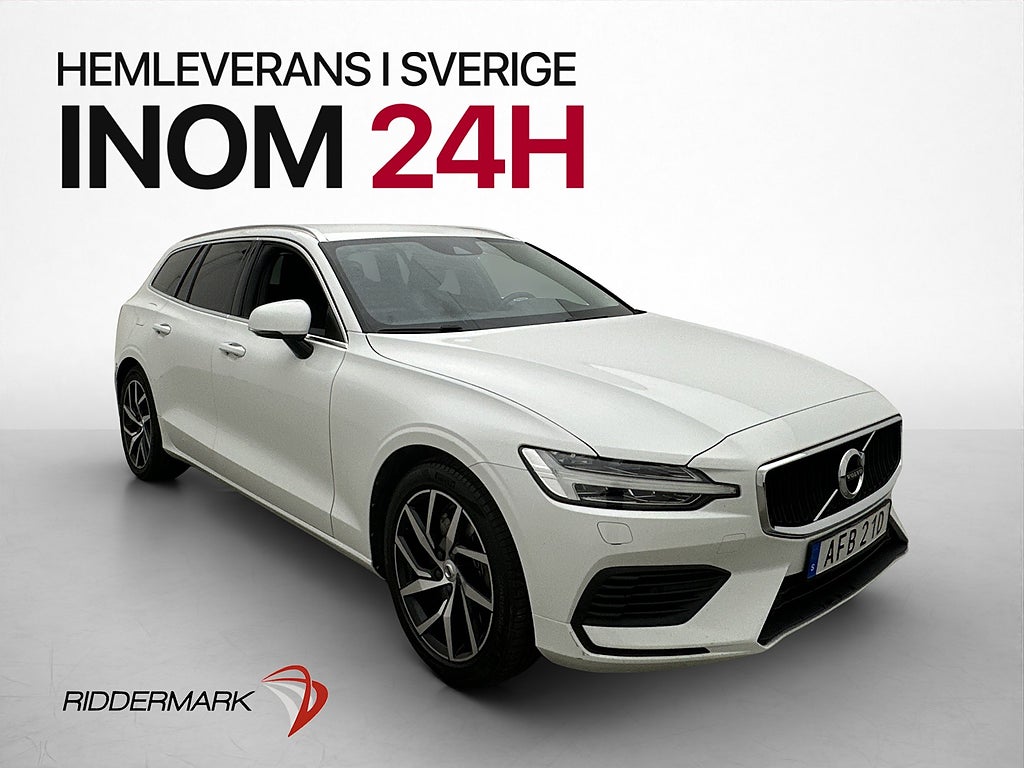 Volvo V60 T6 AWD Momentum Adv VOC Drag Kamera CarPlay Värm
