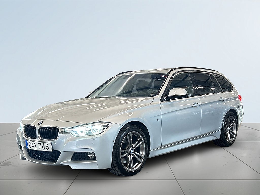 BMW 330i xDrive M Sport S&V-hjul/Hud/Pano/Skinn/H/K/A.d helljus