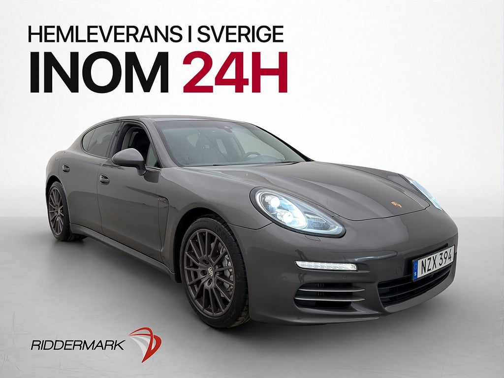 Porsche Panamera 4S AWD 420hk Chrono PASM BOSE 360° Drag