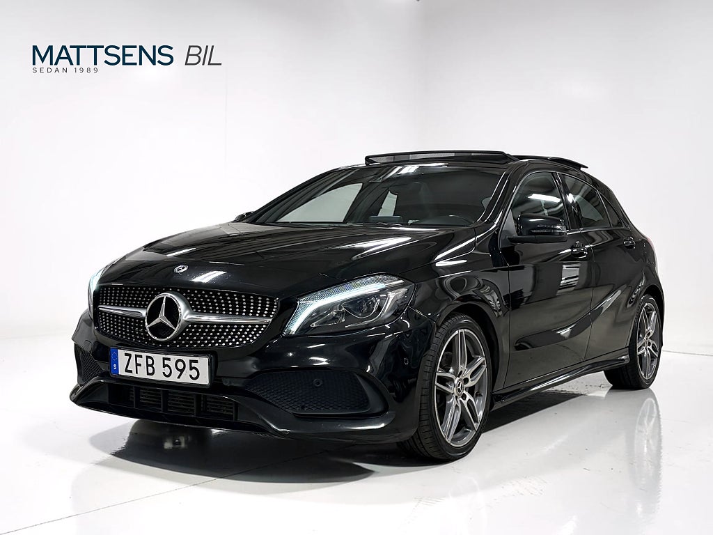 Mercedes-Benz A 180 d 7G-DCT AMG Line / 1809kr/mån / Pano / Kamera