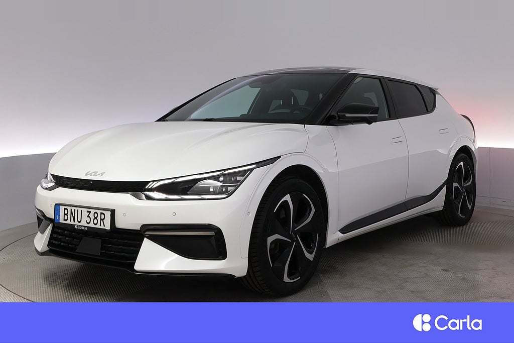 Kia EV6 77.4 kWh AWD GT Line Sollucka Drag Meridian 360 HUD