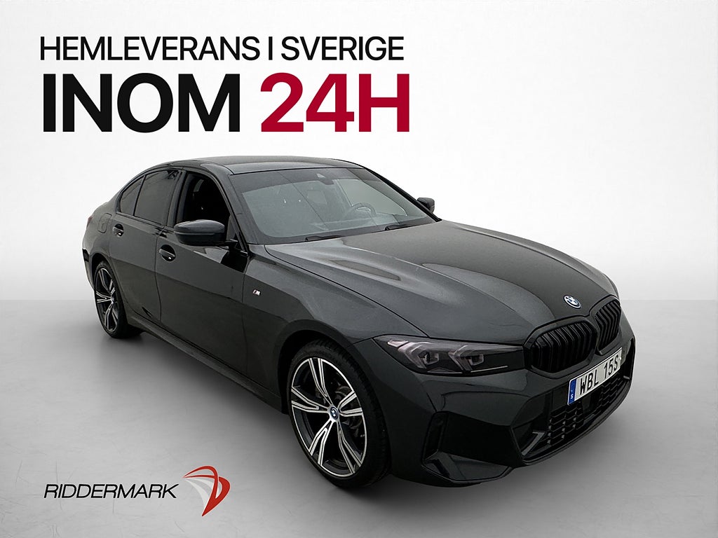 BMW 330e xDrive M-Sport P-Värmare Kamera Drag Carplay Navi
