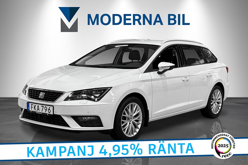 Seat Leon ST 1.2 TSI Style EU6 P-sensorer Nyservad Drag CarPlay