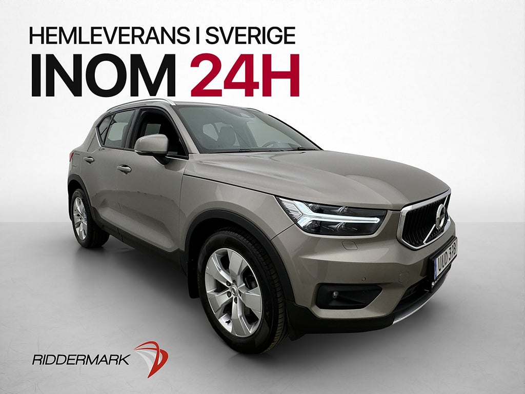 Volvo XC40 B4 AWD Advanced VOC Värmare Kamera CarPlay Drag