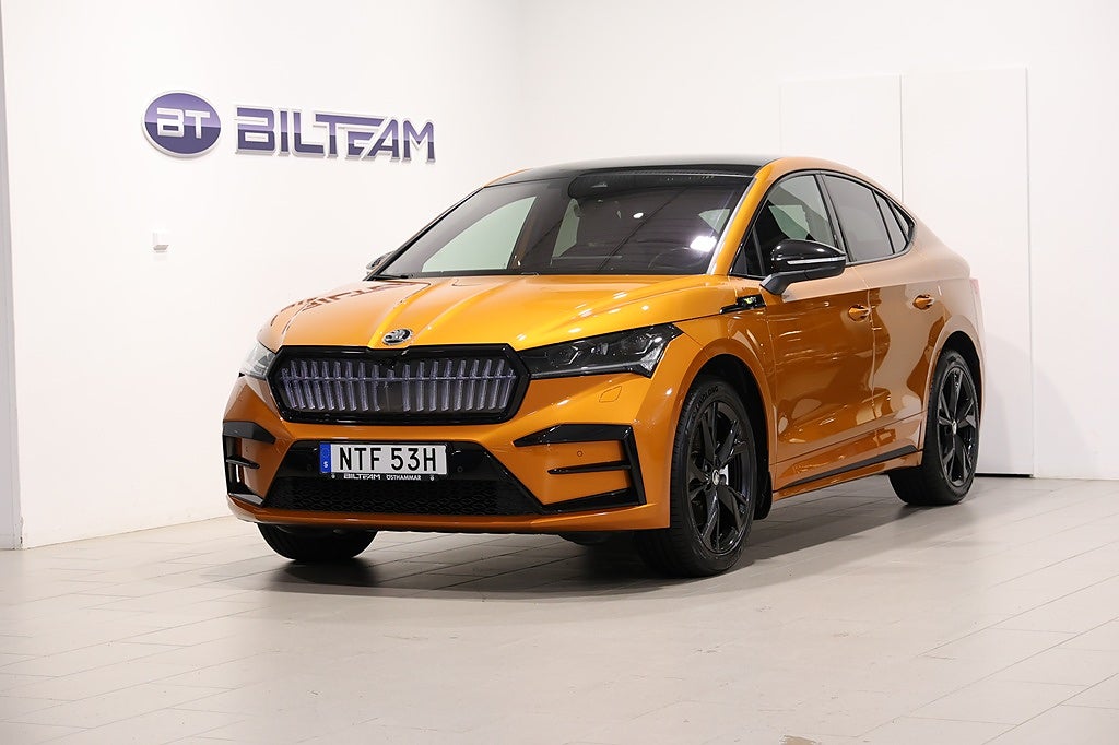 Skoda Enyaq Coupe RS Coupé RS 82 kWh 299 Hk aut 4x4 Drag Panoramaglastak