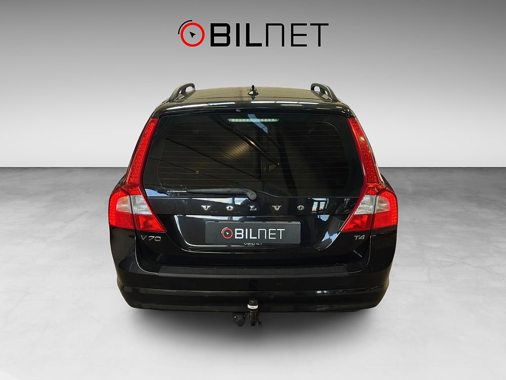 Volvo V70 T4 180kh Drag Citysafety Bluetooth 5"skärm / Ny kamrem