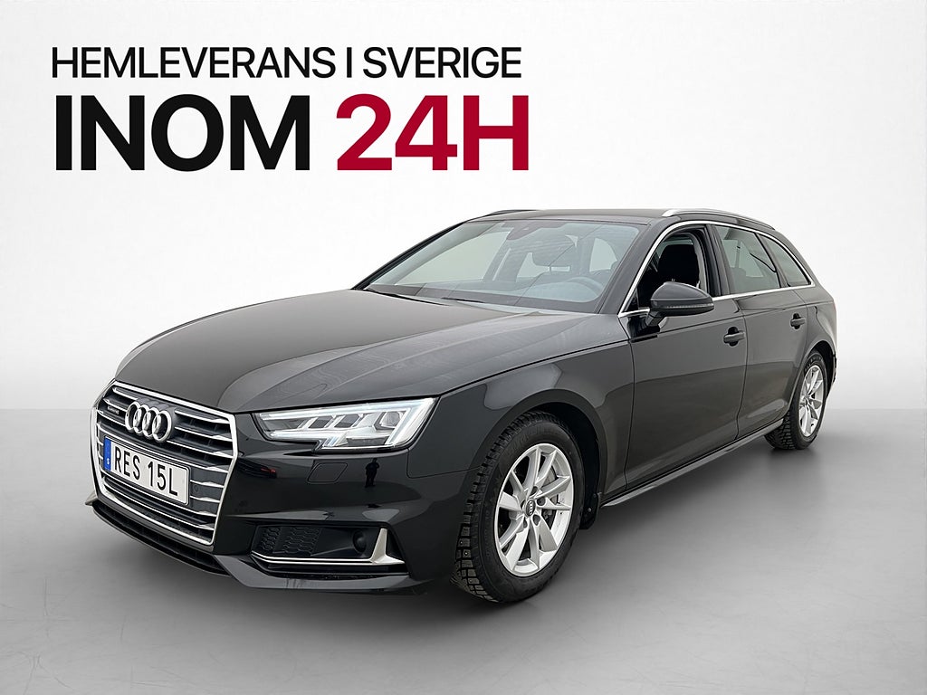 Audi A4 40 TDI 190hk Quattro Dragkrok Värmare Sensorer