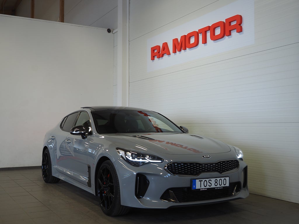 Kia Stinger GT AWD 3.3 V6 T-GDI 370hk AWD |Navi|360°|H/K|HUD| 2018