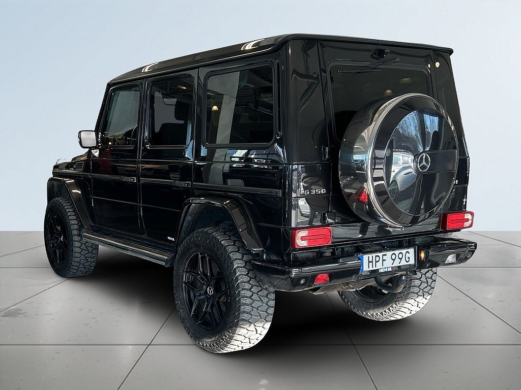 Mercedes-Benz G 350 CDI L 7G MoK/Kamera/Skinn/Carplay/Förhöjd/Designo