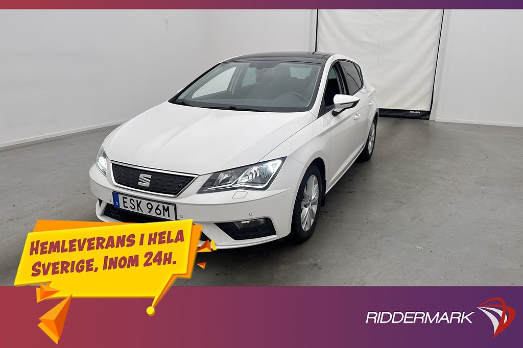 Seat Leon 1.0 TSI 115hk Style Pano Cockpit Kamera CarPlay