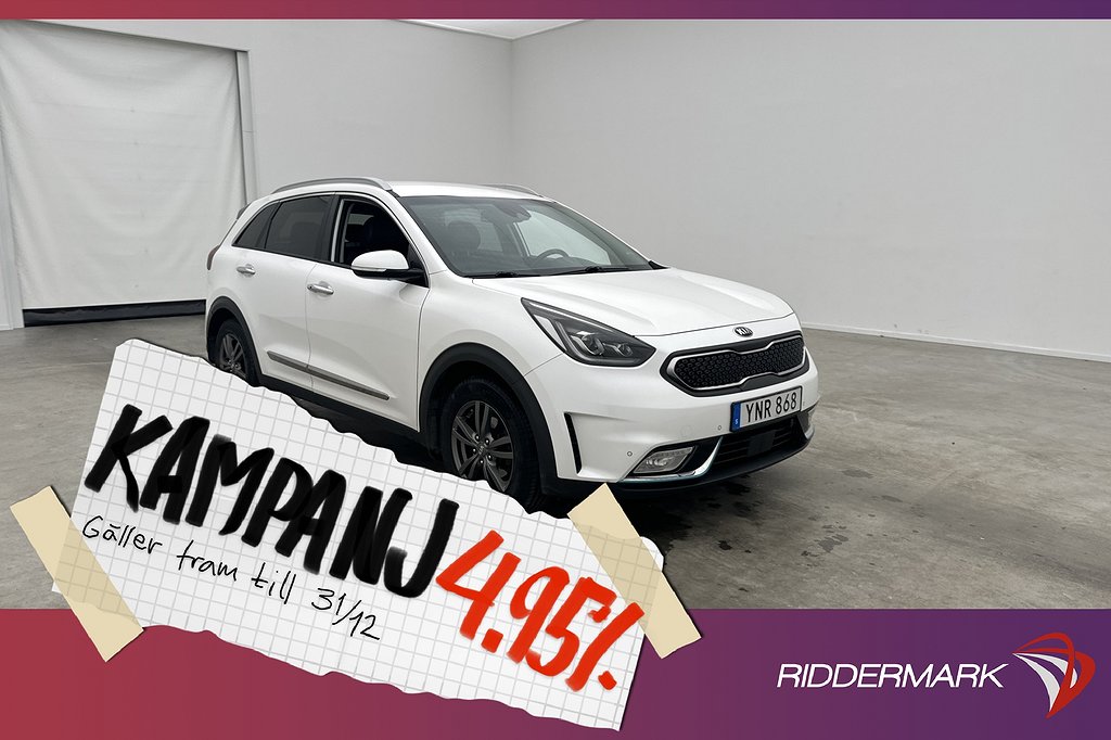 Kia Niro P-HEV 141hk Advance Plus 2 M&K-Värm Kam 4,95% Ränta