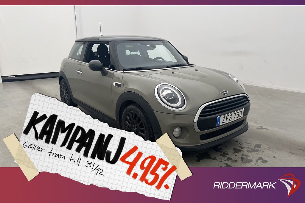 MINI Cooper 136hk Pepper JCW-Ratt Farthållare 4,95% Ränta