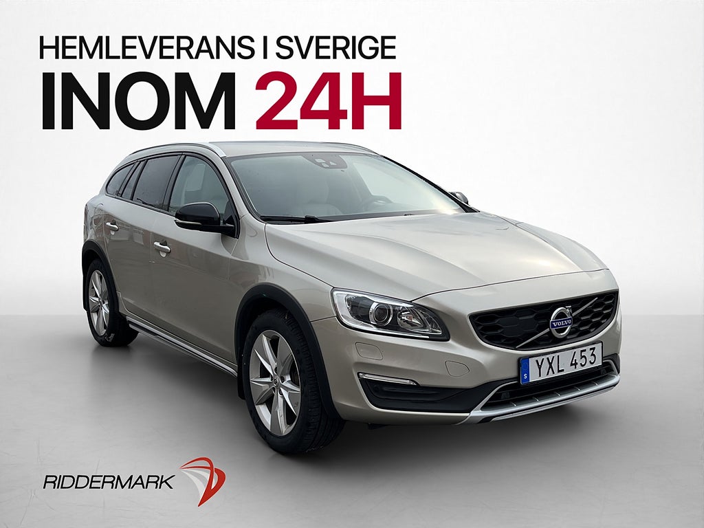 Volvo V60 Cross Country D4 AWD Summum Kamera Drag Värmare