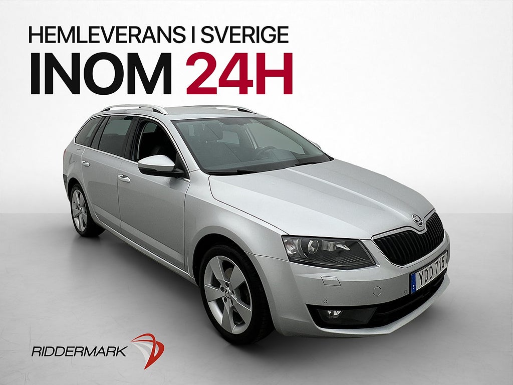 Skoda Octavia Kombi 2.0 TDI Style Värm Kamera Canton Drag