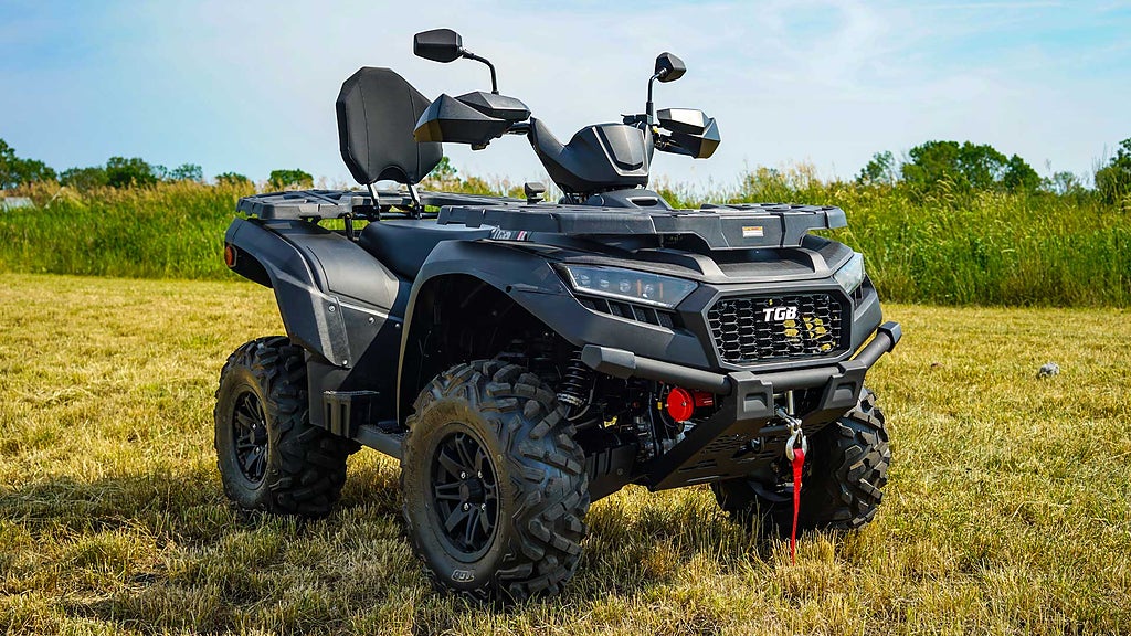 TGB 600X EPS, Vinsch och dragkrok