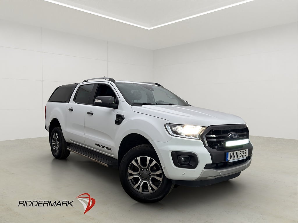 Ford ranger Wildtrak 213hk 4x4 Värmare Drag Diff Kamera Moms