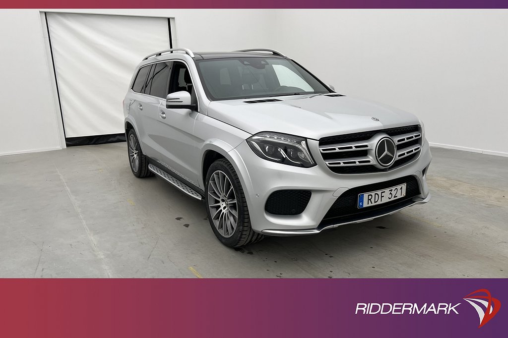 Mercedes-Benz GLS 350 4M AMG 7-Sit Pano H/K Luft P-Värm Drag