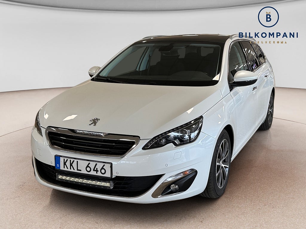 Peugeot 308 SW 1.6 BlueHDi 120hk Dragkrok Ledramp Panoramatak 2015