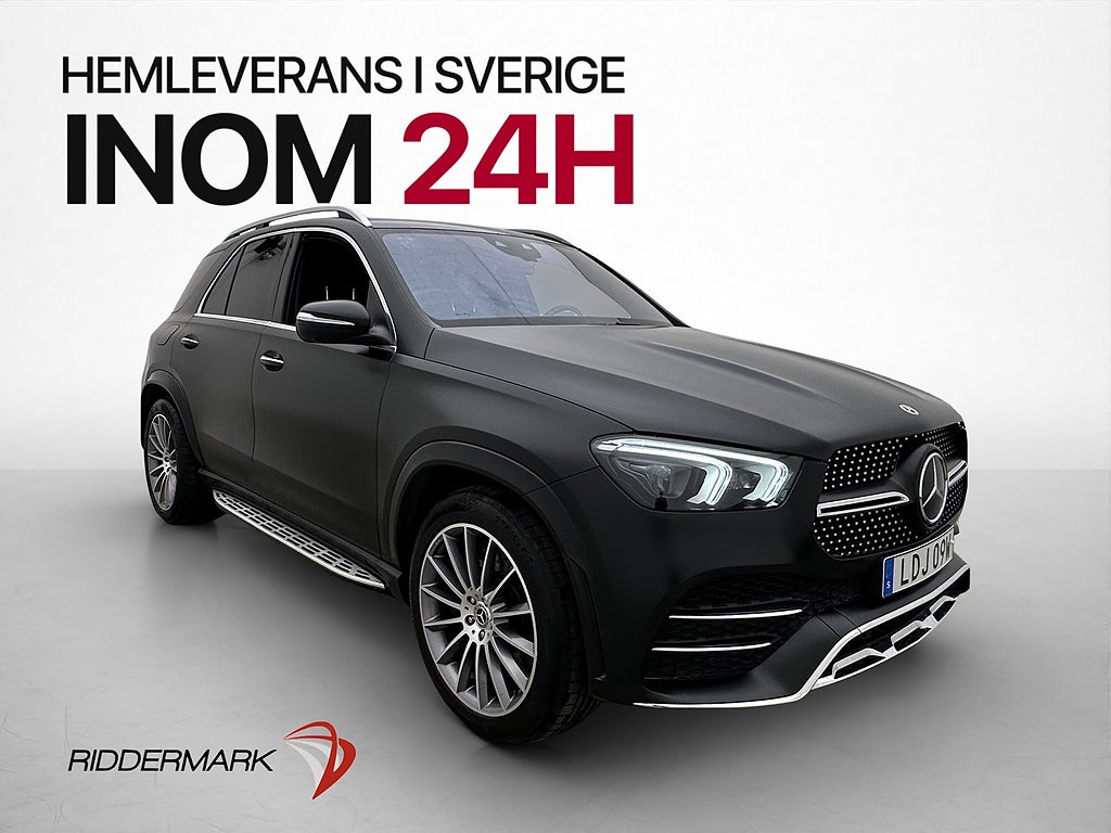 Mercedes-Benz GLE 350 de 4M AMG Pano Burmester 360° Värmare