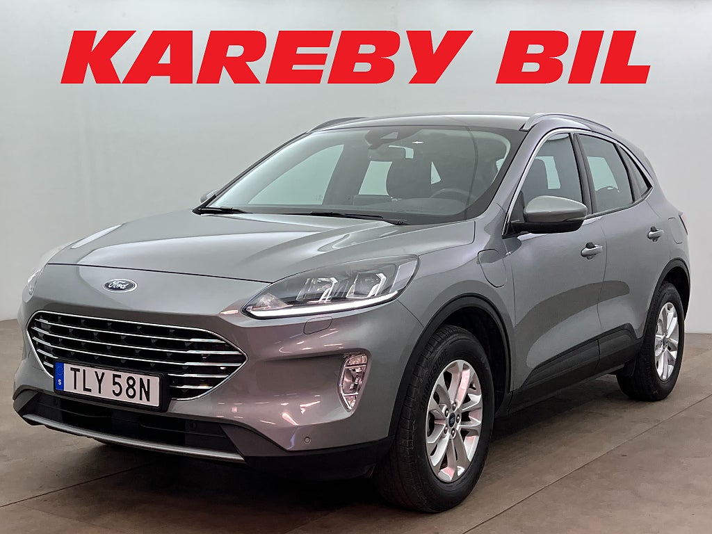 Ford Kuga Plug-In Hybrid E-CVT Rattvärme Backkamera Navi Nyservad