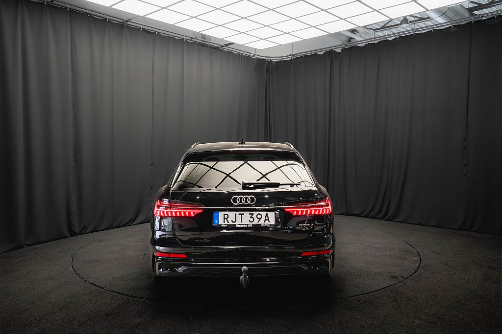 Audi A6 55 TFSI e Q S-Line DRAG COCKPIT P-VÄRM 1-ÄGARE MOMS