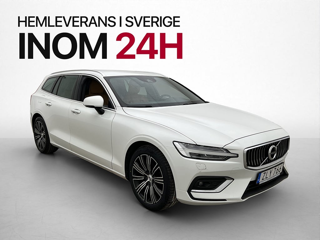 Volvo V60 D3 Inscription VOC Värmare Läder Sensorer CarPlay