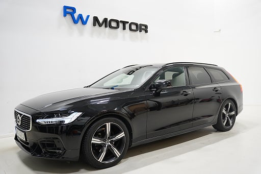 Volvo V90 D4 190hk R-Design H/K HUD 360° B-kamera D-värmare Drag