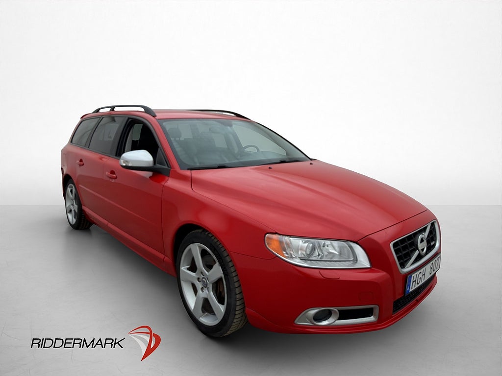 Volvo V70 2.5FT 231hk R-Design Läder Drag Två-Brukare