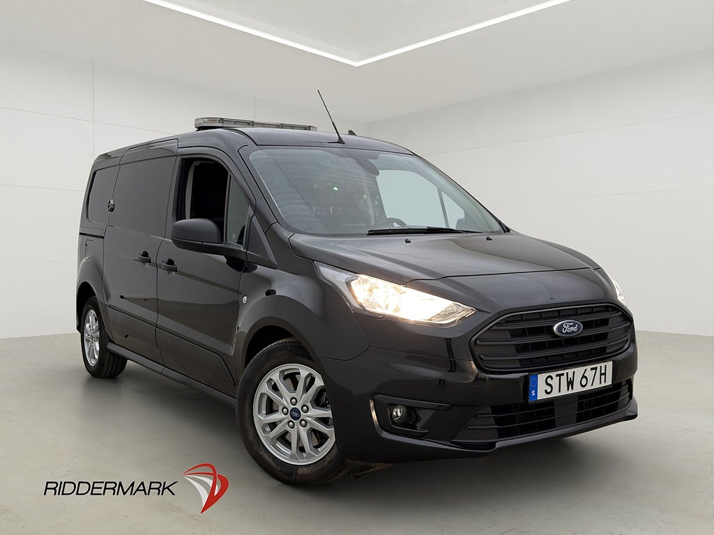 Ford Transit Connect LWB Värm Drag 3-Sits Kamera V-Inre Moms