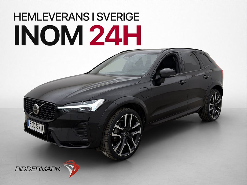 Volvo XC60 Recharge T6 AWD R-Design Drag Pano H/K Skinn HUD