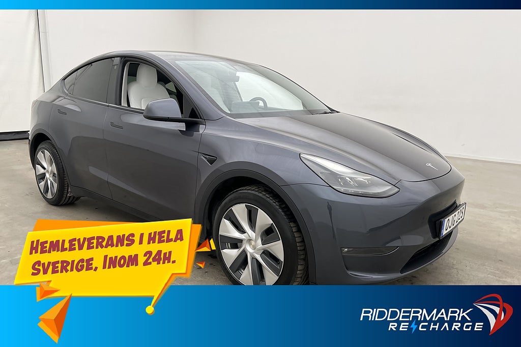Tesla Model Y Long Range AWD Autopilot Svensksåld WLTP 533km