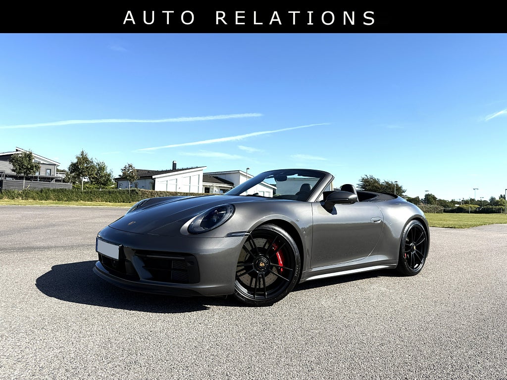 Porsche 911 992 Carrera GTS Cab 480Hk 990mil SvSåld
