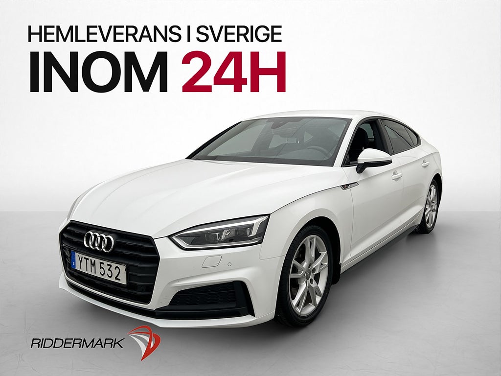 Audi A5 2.0 TFSI Full S-Line Halvskinn Matrix