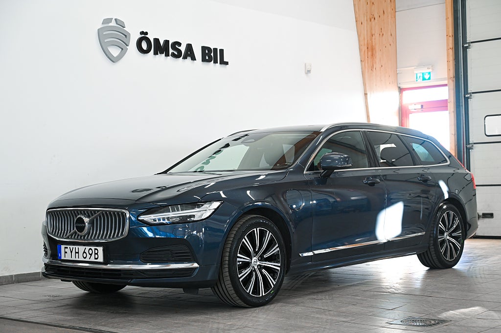 Volvo V90 Recharge T6 AWD Inscription Exp Carplay Kamera 350hk