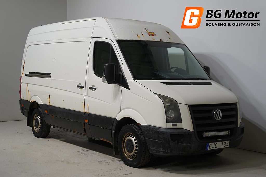 Volkswagen crafter 35 2.5 TDI 163HK Drag/Verkstads-inredning