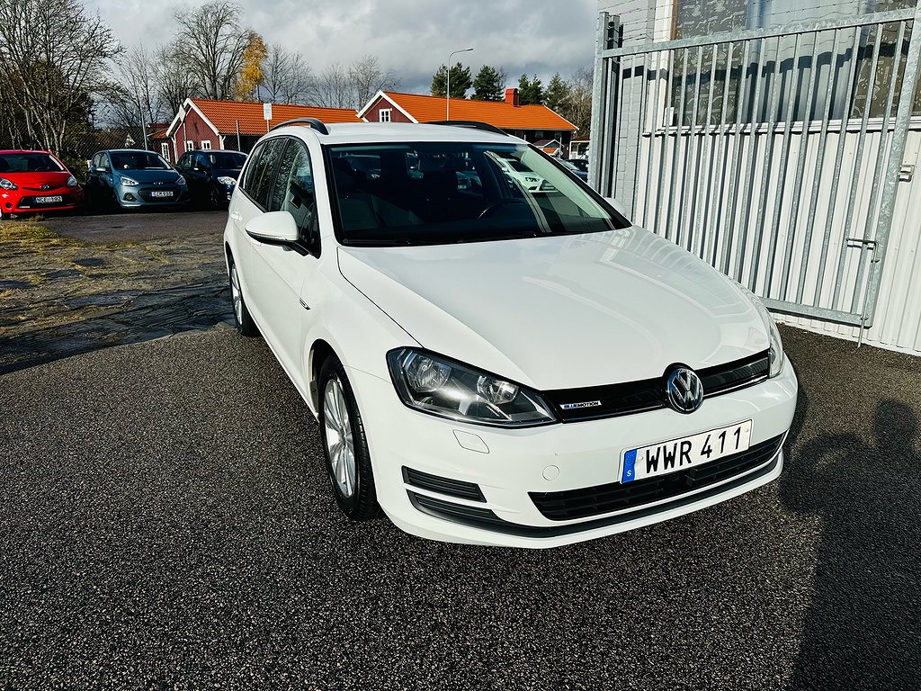 Volkswagen Golf 1.4 TGI 110HK SPORTSCOMBI / VÄRMARE