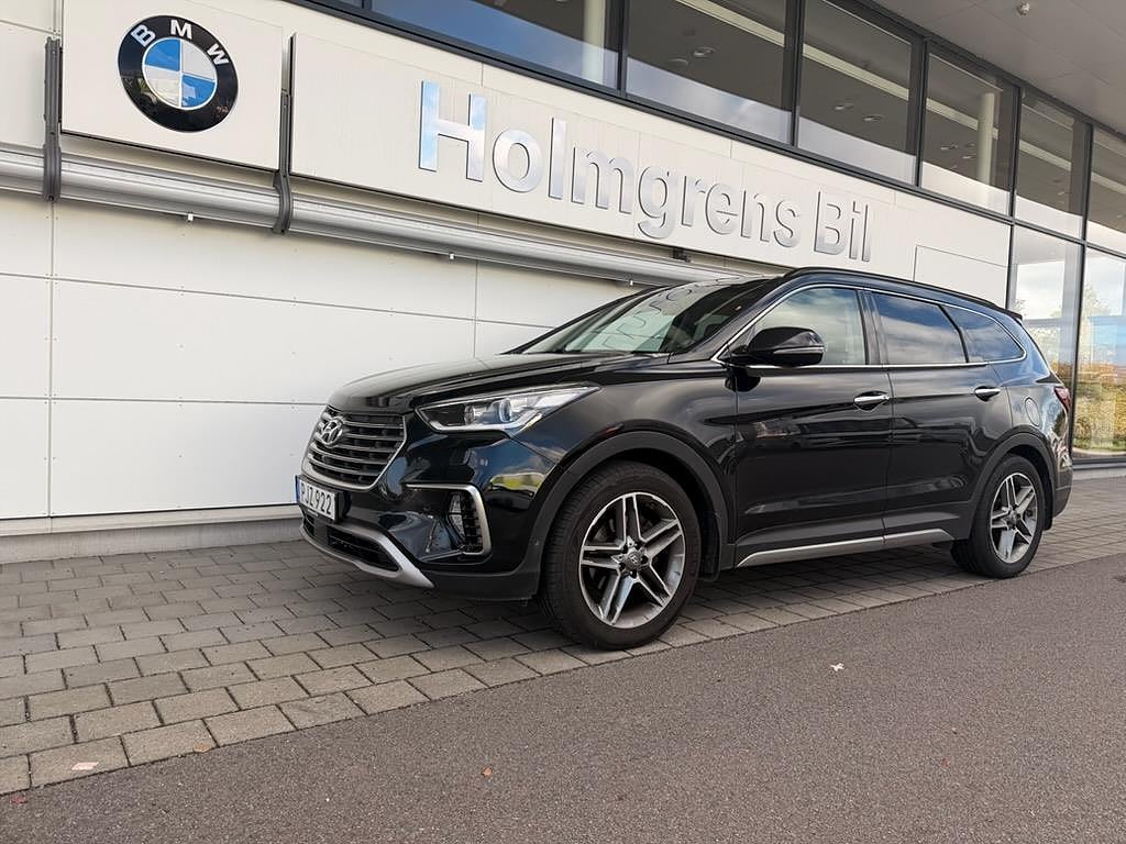 Hyundai Santa Fe Grand Santa Fe 2.2 6-Seater 4WD Drag Skinn | Ränta 1,99%
