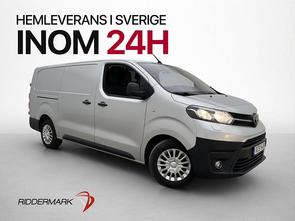 Toyota ProAce L3 Värmare PDC Drag HUD 2xDörrar CARPLAY Moms