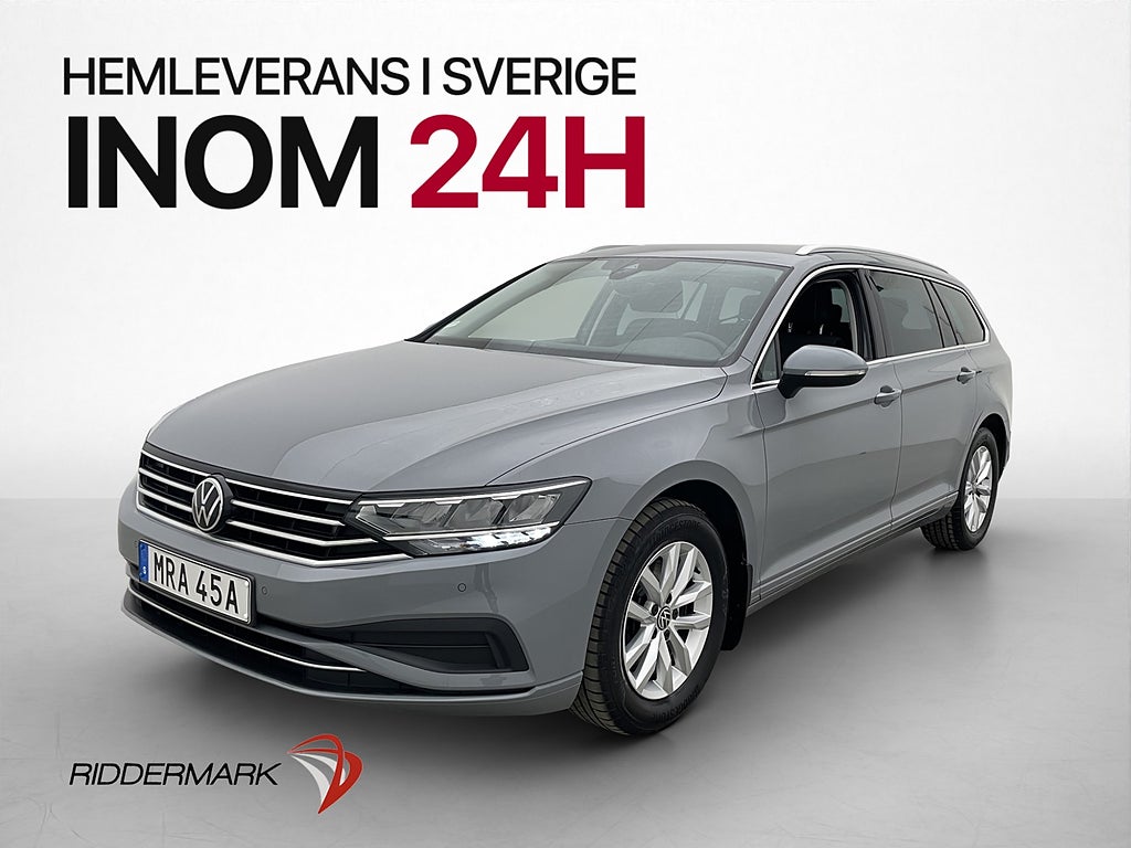 Volkswagen Passat 1.5 TSI Cockpit Drag Värmare Kamera MOMS