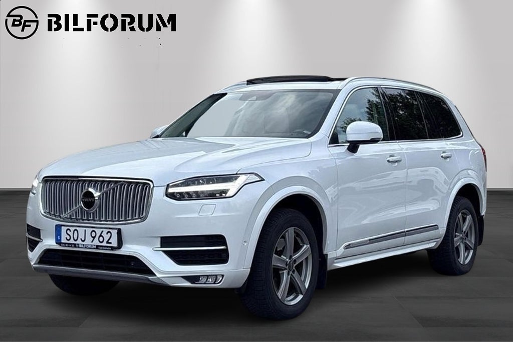 Volvo XC90 D5 AWD 225hk Inscription 7-sits Pano Luftfj B-Kam
