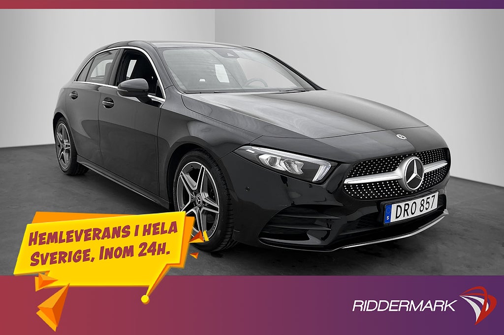Mercedes-Benz A 180 136hk AMG Sport Widescreen Kamera Navi