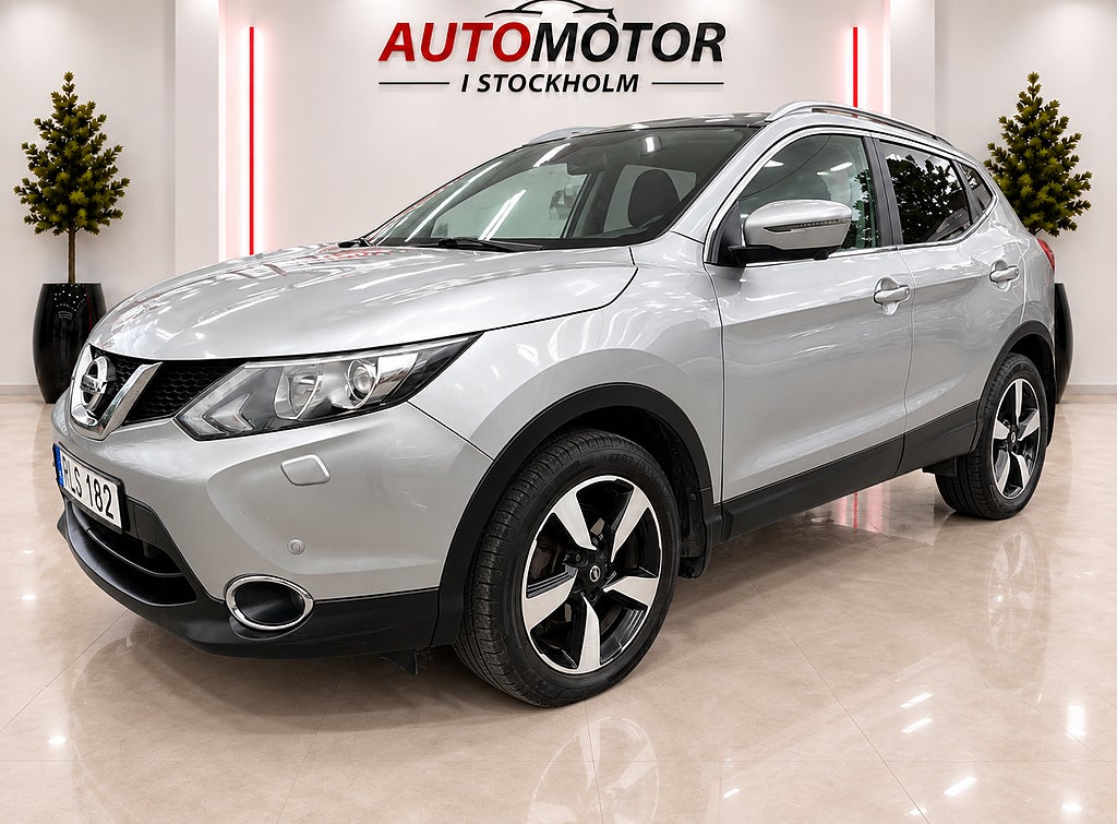 Nissan Qashqai 1.2 DIG-T Auto Panorama  Kamera 360 Dragkrok ACC Euro 6