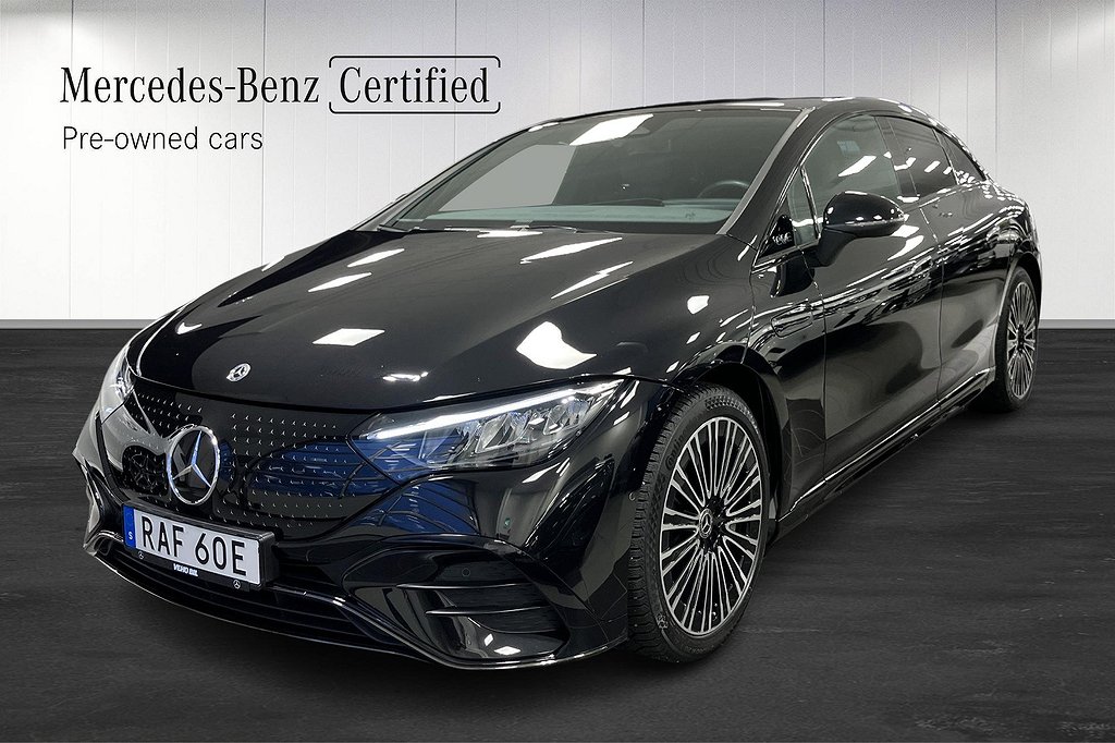 Mercedes-Benz EQE 300 89 kWh, AMG Line, Drag, Carplay, Burmester, Nightpack